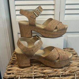 Women's Chocolat Blu  “Gino” platform sandals